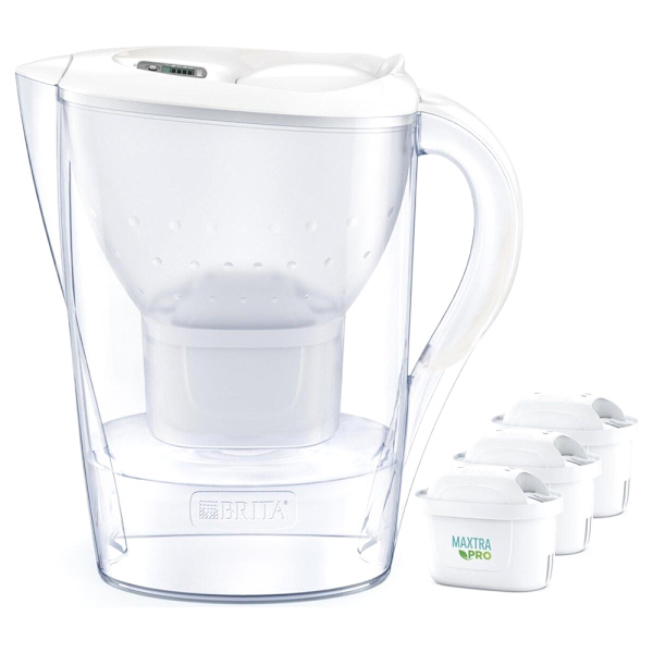 Brita Marella suodatinkannu 2.4L, jossa on 3 Maxtra Pro -suodat
