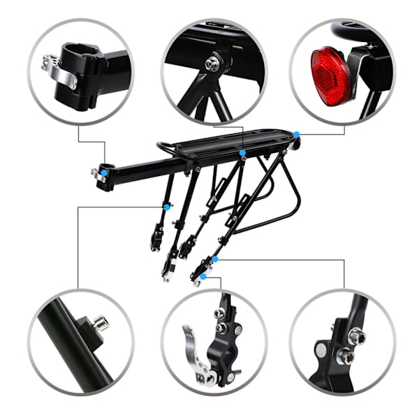 Pakethållare cykel