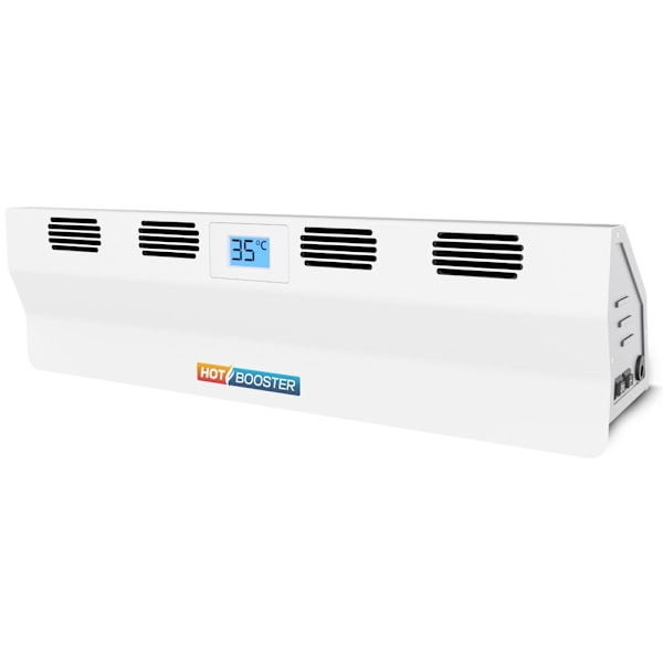 BooST värmepump / elementfläkt – energieffektiv värmespridare f