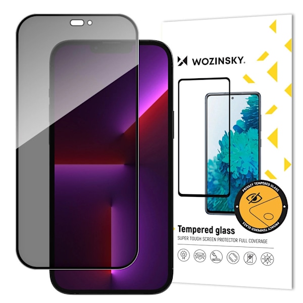 Wozinsky Yksityisyyden suojakalustettu näytönsuoja iPhone 15 do