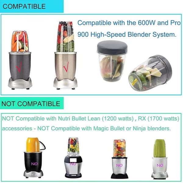 Skruelåg til Nutribullet 900W/600W blenderkopper