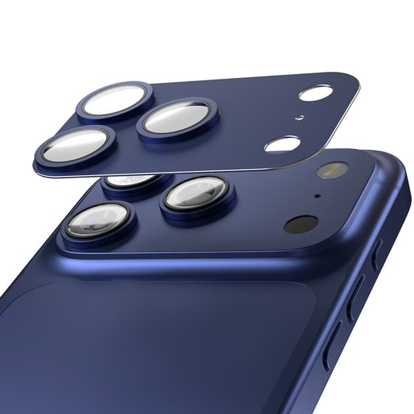 Etteri kameradæksel til iPhone 17 Pro Max - Blå / kameralinsedæ