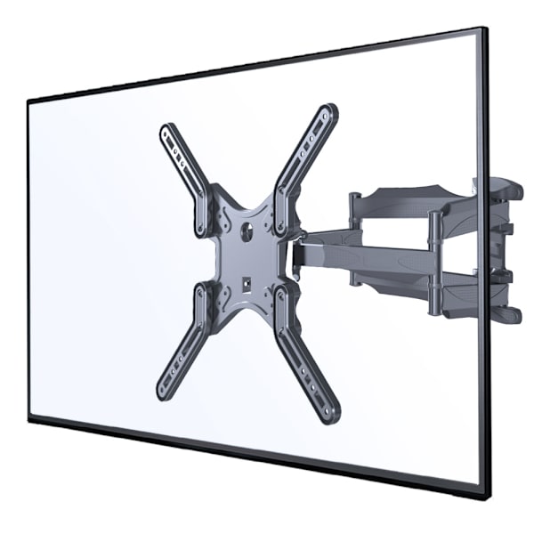 Väggfäste för 32-60" TV-apparater - max 36 kg Svart