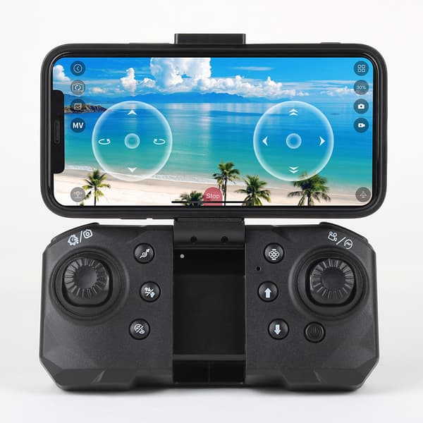 Droner med kamera og Wi-Fi / App-styret FPV-drone / Genopladeli