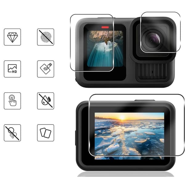 Tech-Protect Glass Fit+ näytönsuoja 2 kpl / karkaistu lasi / li