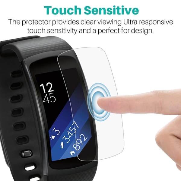Hydrogeelillä varustettu näytönsuoja mallille Samsung Gear Fit
