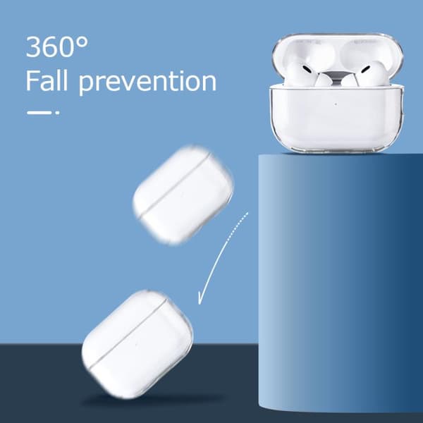 Cover til AirPods Pro 3 – Transparent
