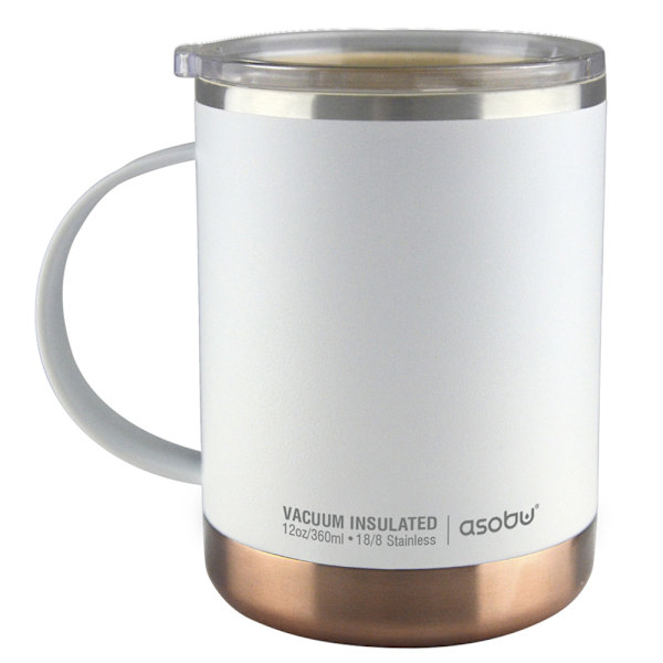 Asobu Ultimate Isolerad kaffemugg - Vit