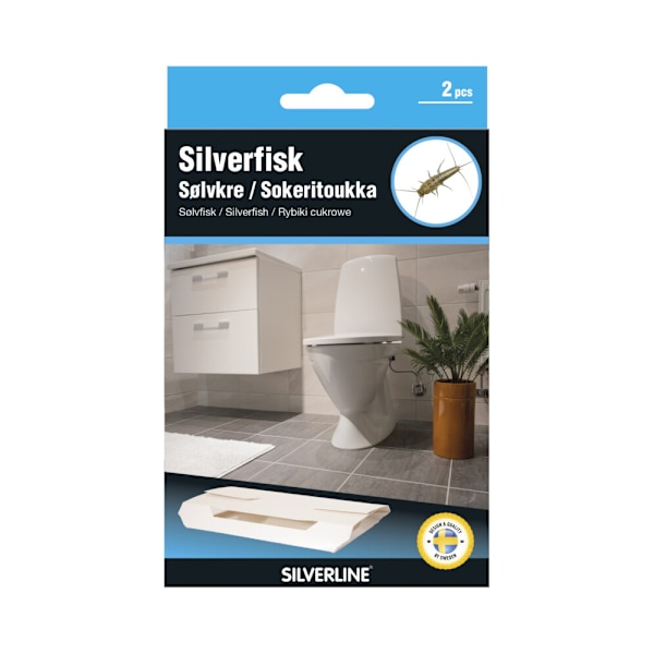 Silverline hopeakala-ansa 2-pack - myrkytön ja tehokas ratkaisu
