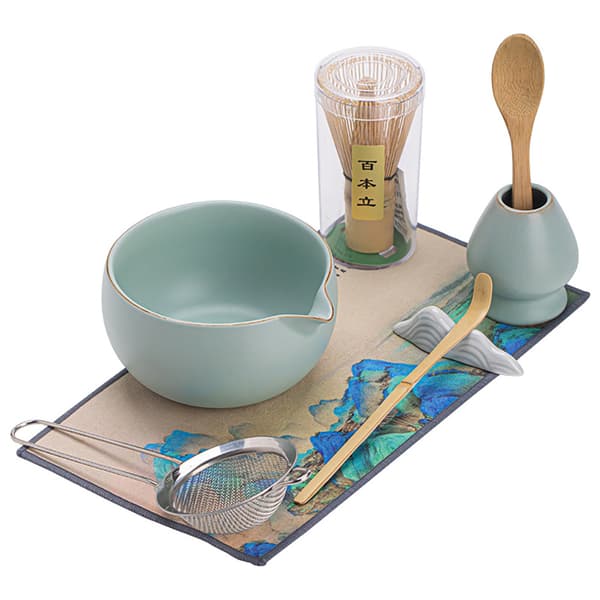 RuYao Matcha Tea Set / RuYao matchaset med 8 delar / matcha-set