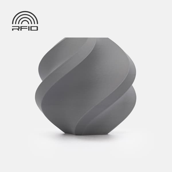 Bambu Lab PLA Matte filament 1,75 mm / 1 kg refill i Nardo Gray
