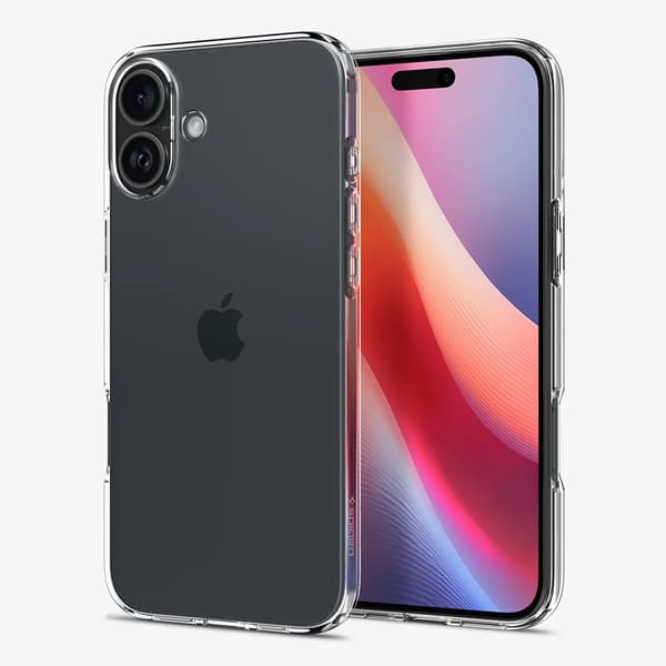 Spigen Liquid Crystal iPhone 16 - Crystal Clear