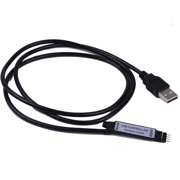 Led-Nauha 5050 USB rgb-väri Remote 24painiketta - 3 metriä Vede