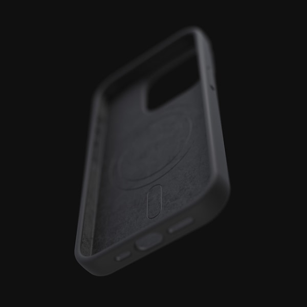 Etteri Silikoni kotelo MagSafe iPhone 16:lle - Musta