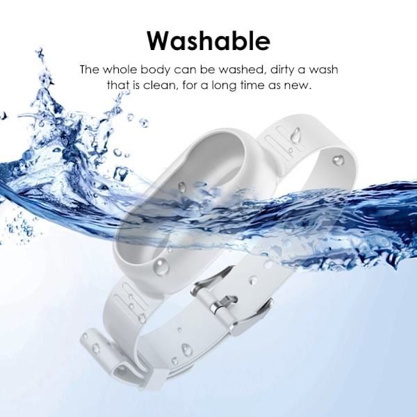 Silikonarmband till Insta360 GO 3 / GO 3S - Vit