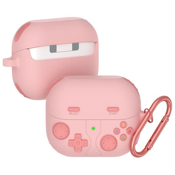 Silikoneetui i retro gaming-stil til Samsung Galaxy Buds3 FE -