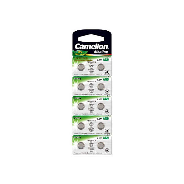 Camelion AG9 / 94 / LR936 Knappcellsbatteri 10-pack