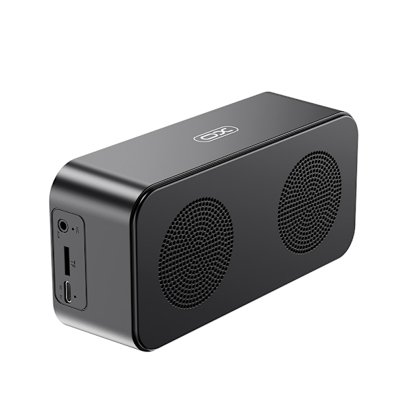 XO F41 väckarklocka med högtalare och Bluetooth – Svart