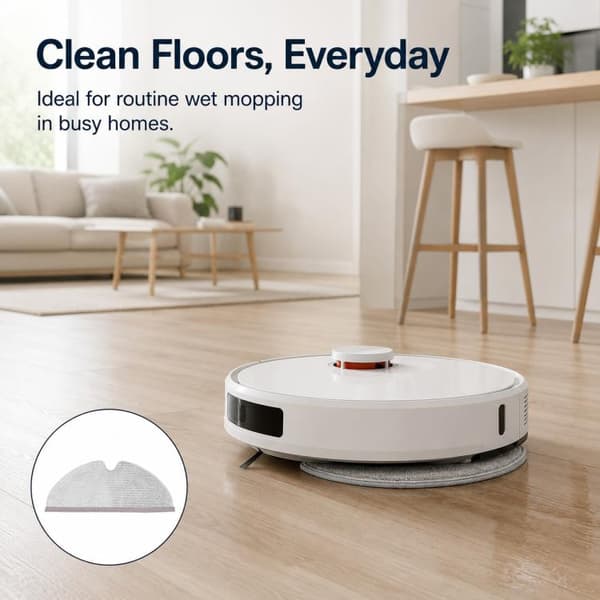 Moppduk till Roborock Q5 Pro/Q8 Max robotdammsugare / Mopptrasa