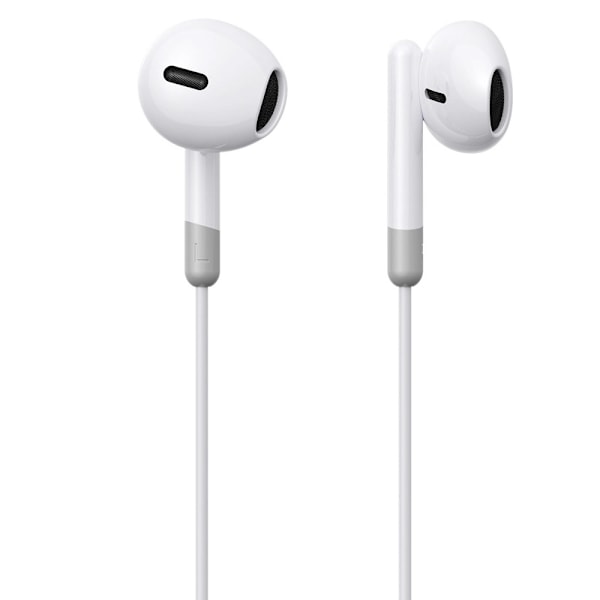 Joyroom JR-EW01 In-Ear Earpods med 3,5 mm-stik - Hvid