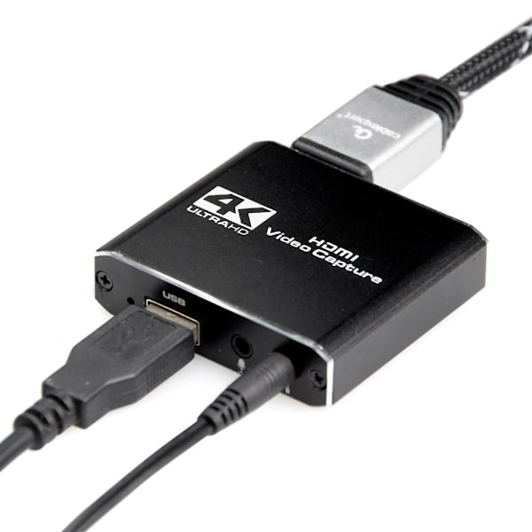 USB HDMI -kaappauskortti – 4K-tuki, video & ääni, plug and play