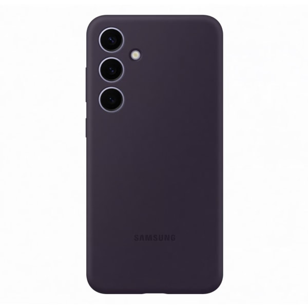 Samsung Silicone Case till Galaxy S24+ - Dark Violet