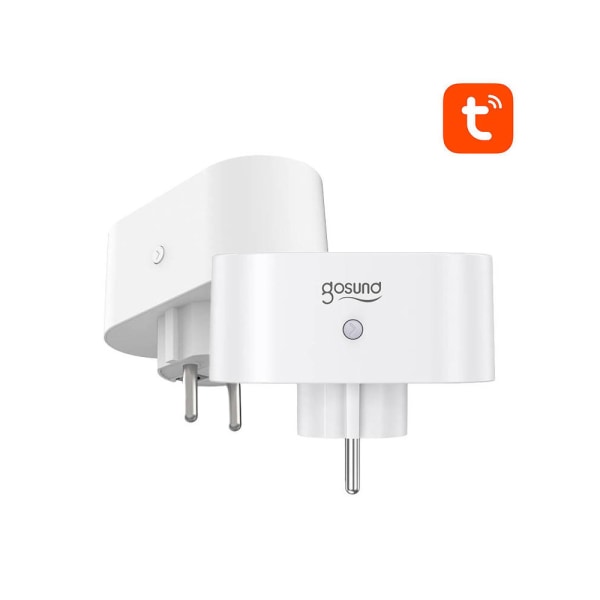 Wifi Smart Plug med 2 uttag 2-pack