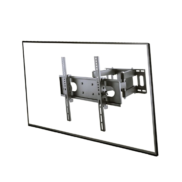 Full-motion väggfäste för 32–55" TV med dubbelarm