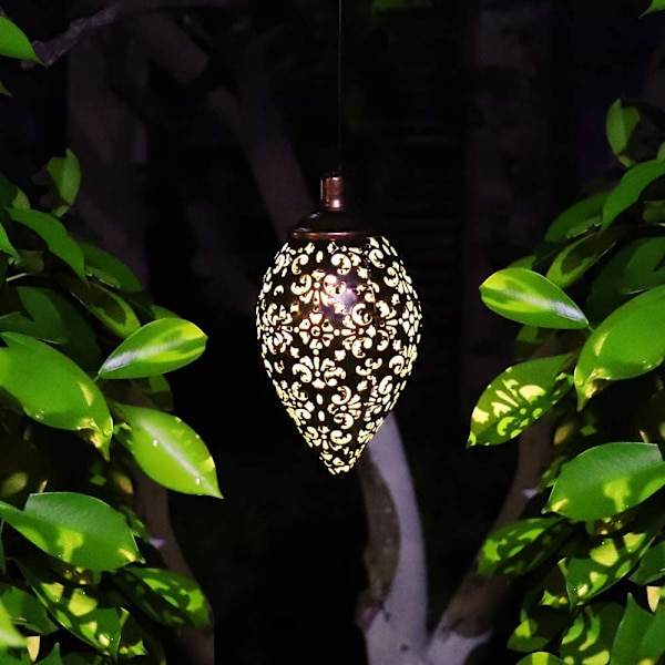 Solcellelampe LED-pendel