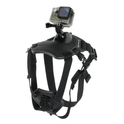 Hundebrystsele med kamerafæste til GoPro HERO
