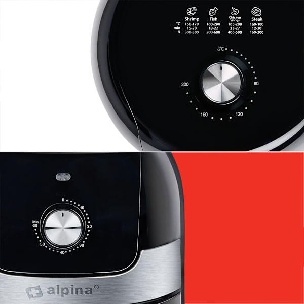 Alpina Airfryer 230V 3,5L 1400W