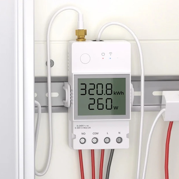 Sonoff Powct 100A sähkönkulutusmittari reaaliaikaisella seurann