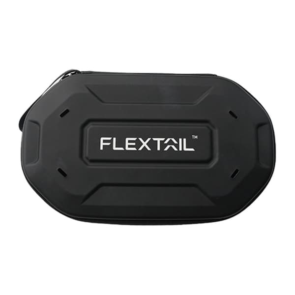 Flextail Max Shower – bärbar dusch med väska (vit)