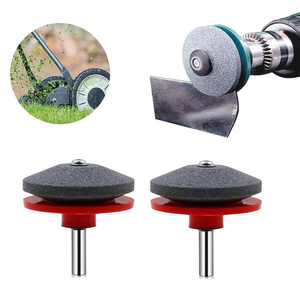 Knivslip för gräsklippare 2-pack