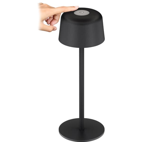 Trådlös LED bordslampa 25 cm / touchkontroll / dimbar / 150 lm