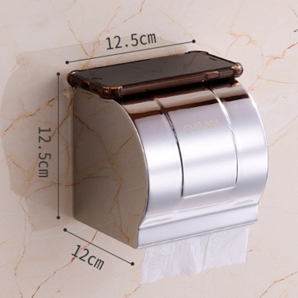 wc-paperiteline ruostumatonta terästä