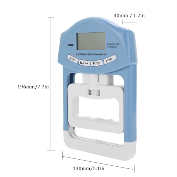 Digital handdynamometer med hög precision