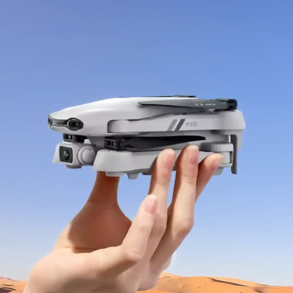 F10-drone med 3 batterier / Sammenklappelig kameradrone / Kamer