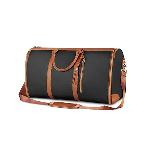 Weekend Bag - Svart/brun