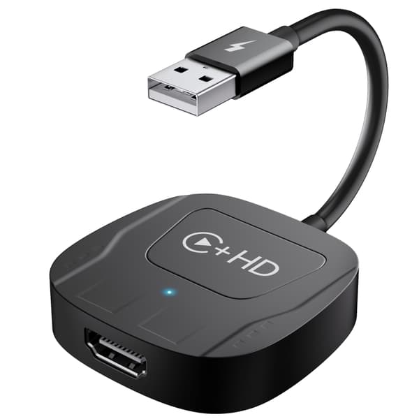 Android Auto -äänisovitin, jossa on USB- ja HDMI-liitäntä langa