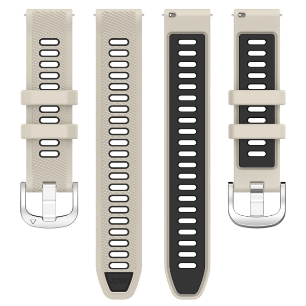 Silikonarmband till Garmin Forerunner 265 / 265S - 18mm Starlig