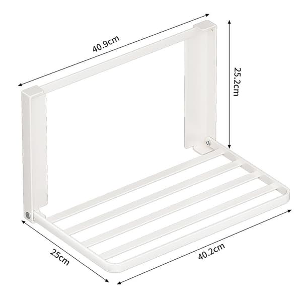 Magnetisk fällbar klädhängare
