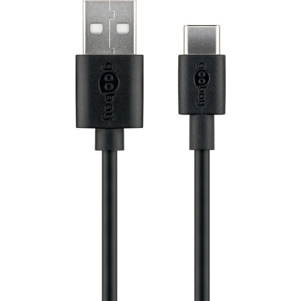 Goobay USB - USB-C 0,5 metriä
