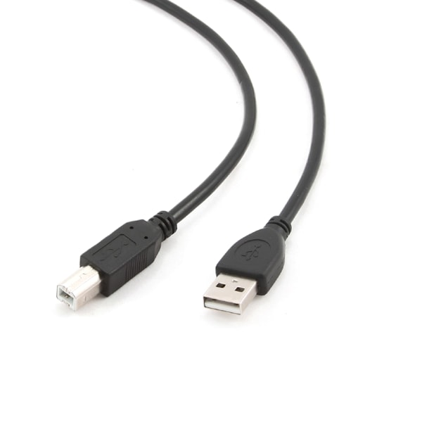 Cablexpert USB-kaapeli tulostimille USB-A - USB-B 1,8 m, kullat
