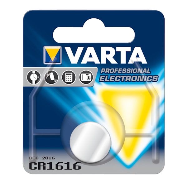 Varta Litium knappcell CR1616 3V