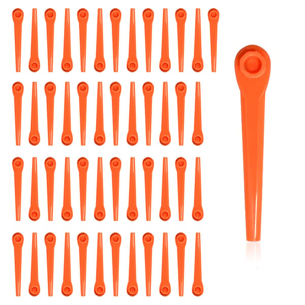 Trimmerknivar i plast 70mm - 50-pack