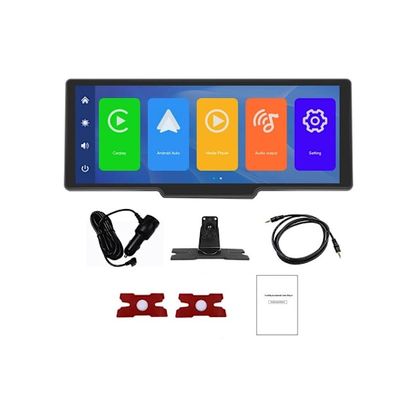 Podofo Portable Monitor 10.26" Carplay- ja Android Auto -järjes