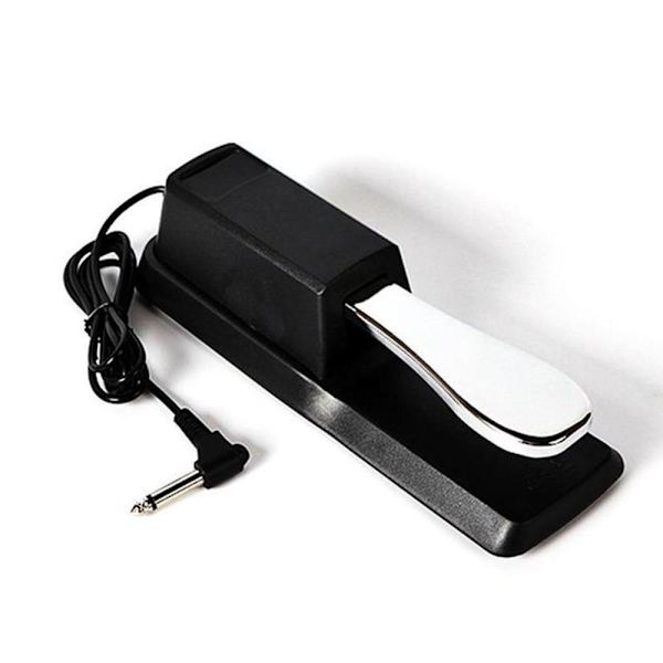 Högkvalitativ sustainpedal för elektroniska keyboards och digit