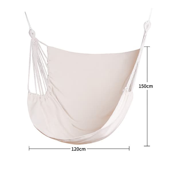 Hängstol i canvastyg / hänggunga stol / hammockstol