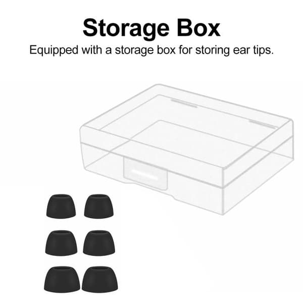 Silikoneørepropper til Galaxy Buds Pro/R190, 3 par i størrelser